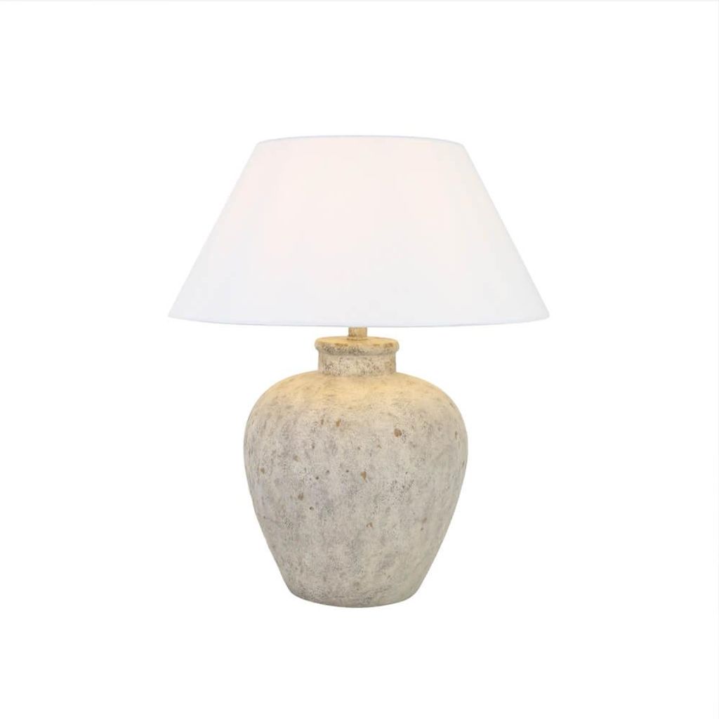 HOME DELUXE Velká stolní lampa ve vzhledu kamene LENE - Obrázek produktu 