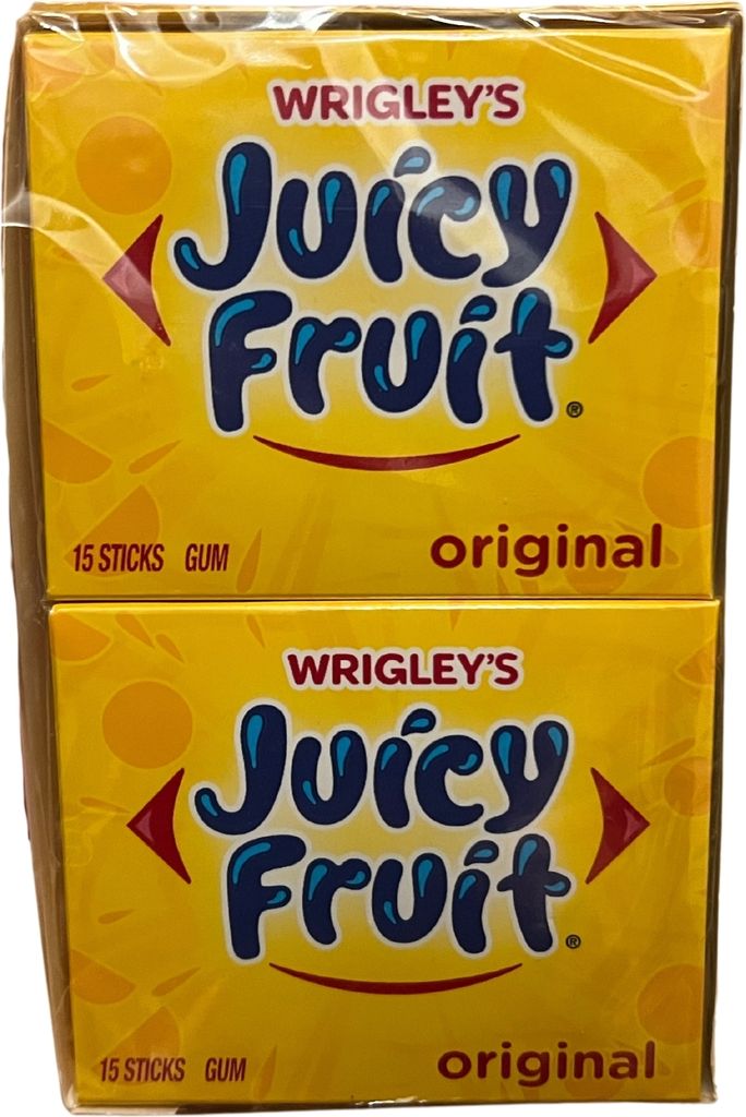 Žvýkačky Wrigley's Juicy Fruit 150 kusů (10x15 proužků) Obrázek produktu 2