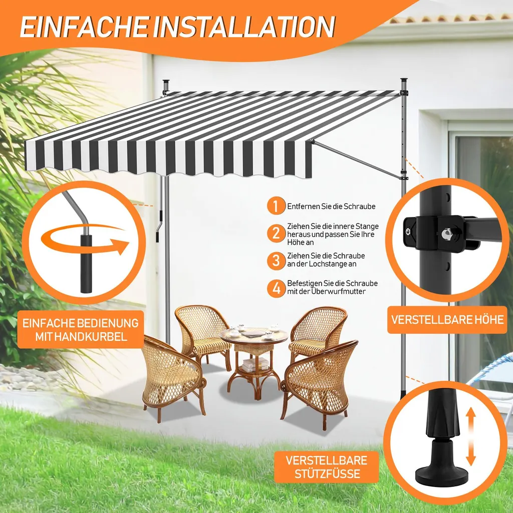 Recensione Tenda Izrielar 400cm: Montaggio a Pressione e Spec - 6