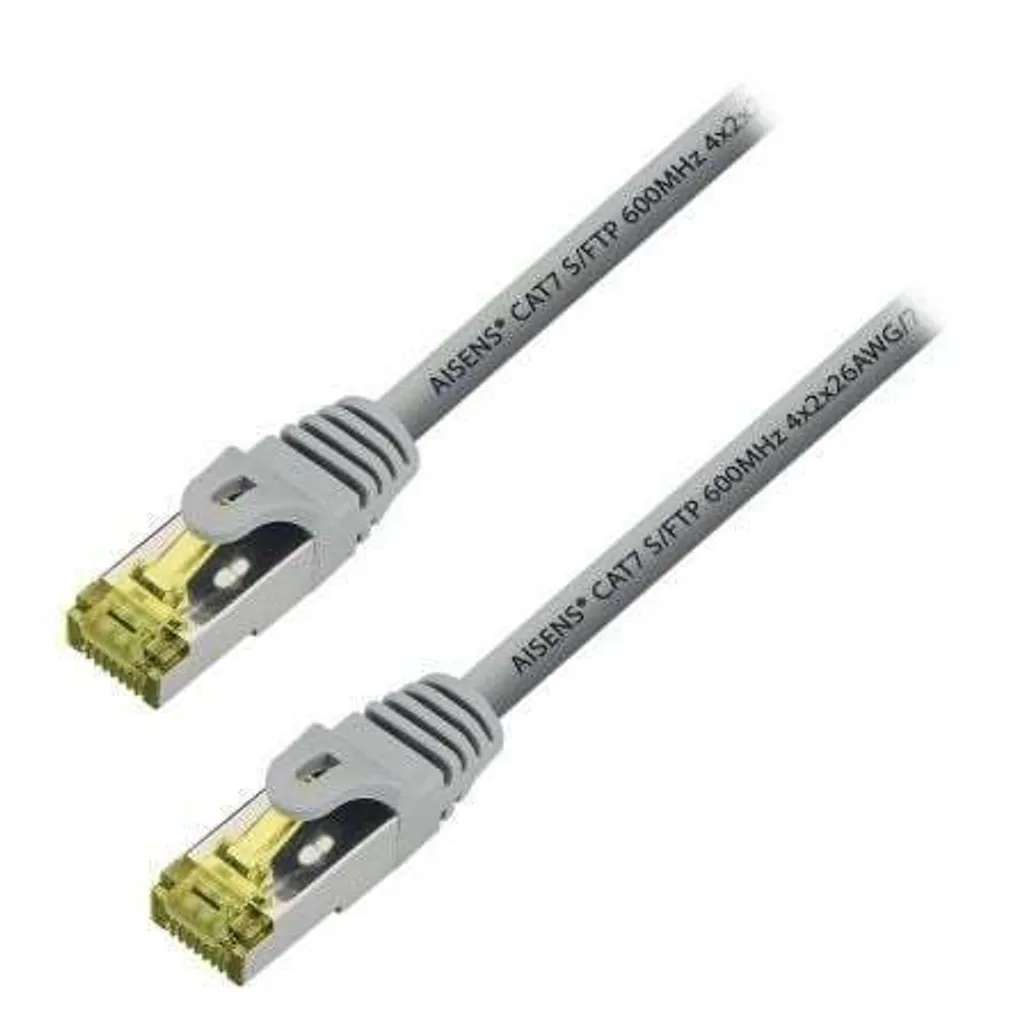 Cavo Ethernet Gaming Cat 7 0.5m AISENS - Ping Zero e 600MHz Stabili