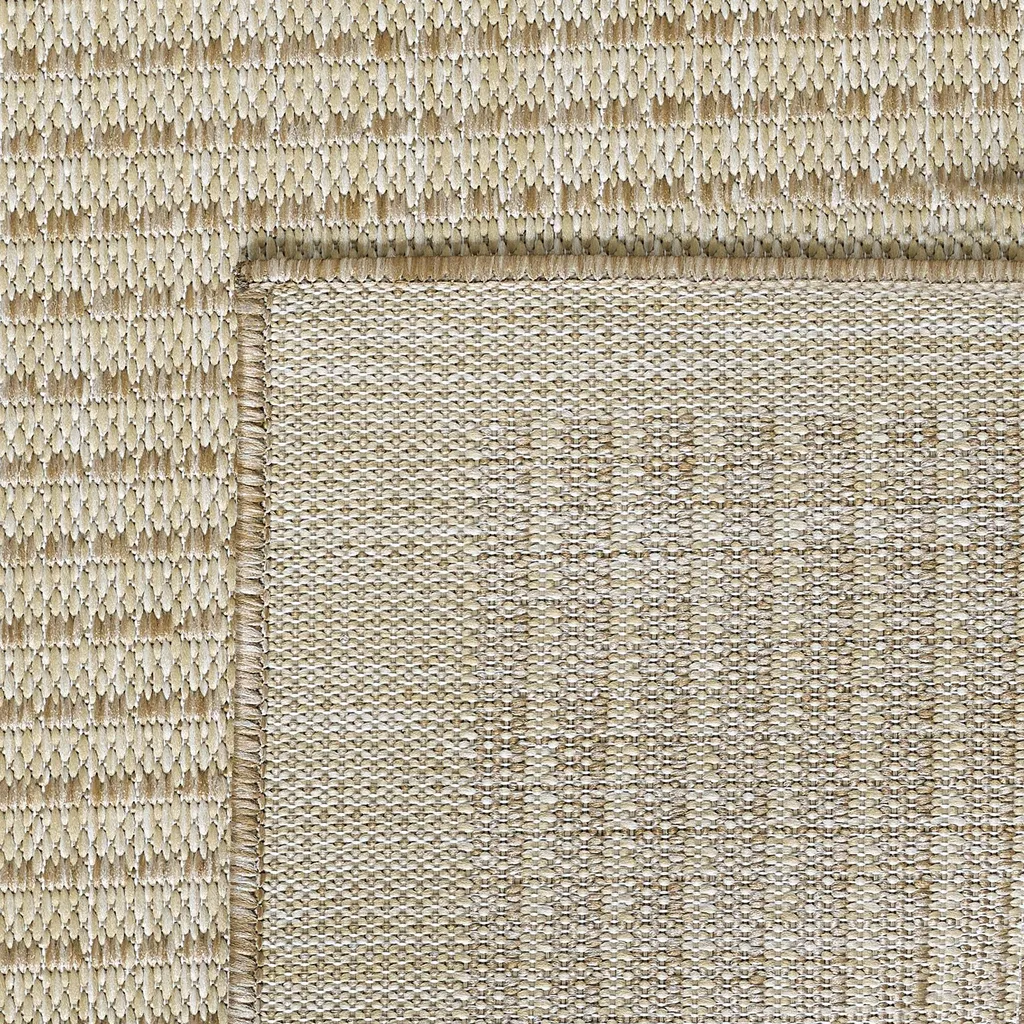 Tapis Extérieur Giza Beige 60x100cm - Résistant UV et Intempéries