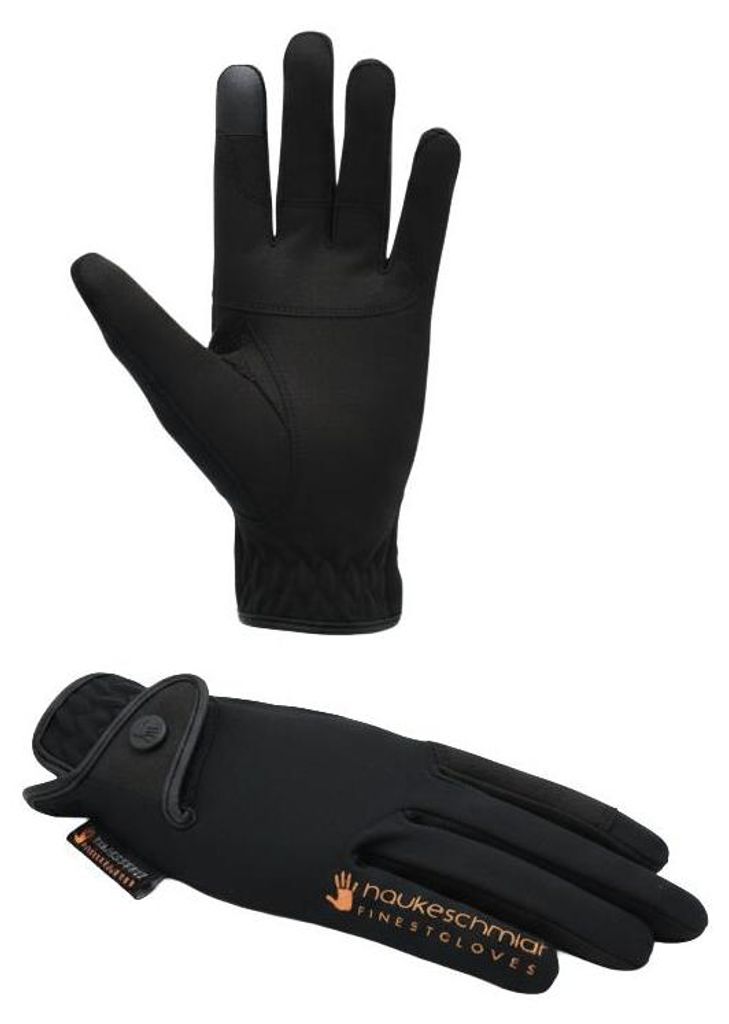 Hauke Schmidt Reithandschuh Ping Pong schwarz, Produktbild 