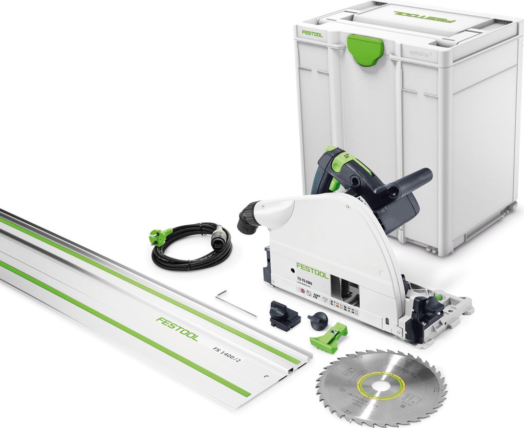 FESTOOL Scie plongeante TS75EBQ-Plus avec rail de guidage Image du produit 