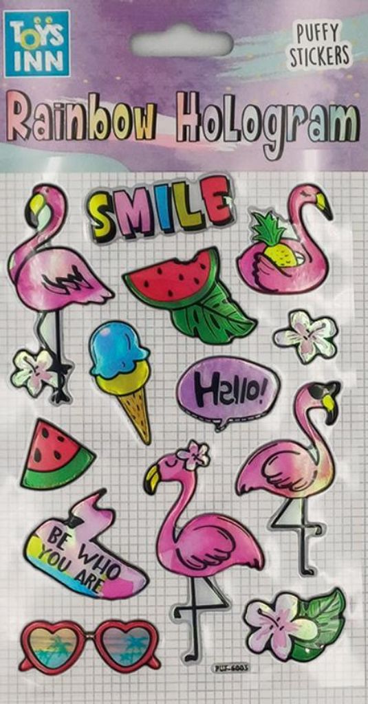 STNUX Regenbogen holographische Aufkleber Lächeln STN8646 98646