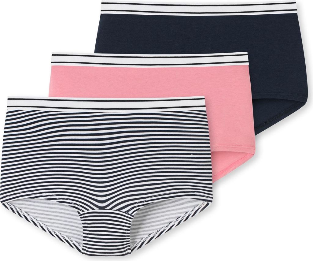 Schiesser Schüler Mädchen 3 er Pack Shorts Gr. 164 sortiert 10