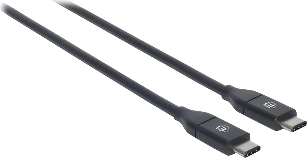 Manhattan 353526 Câble USB-C vers USB-C 1m 3A Noir Charge et Data - 2