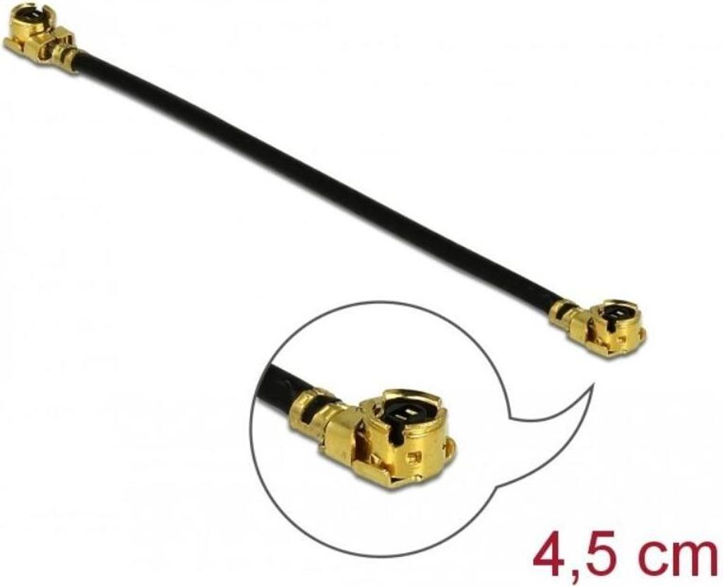DELOCK Antennenkabel I-PEX Inc.,MHF I Stecker zu I-PEX Inc