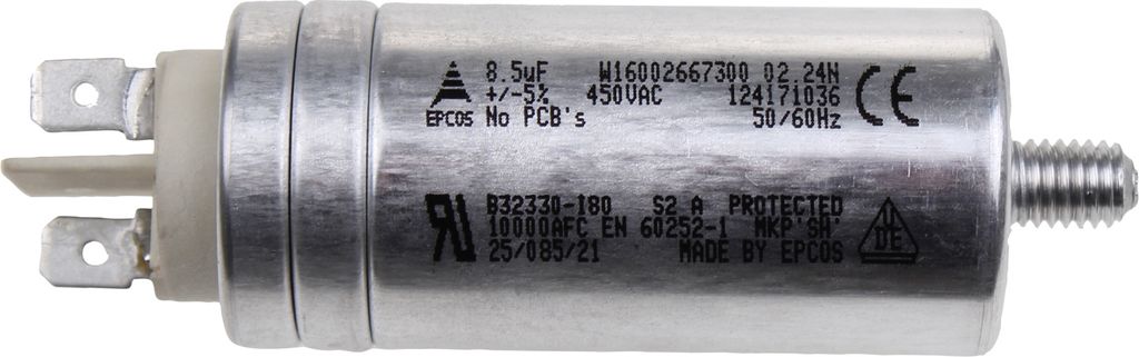 WHIRLPOOL - KONDENSATOR 8.5μF (Ducati) - C00864119