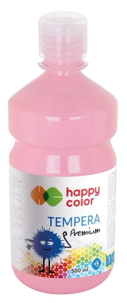 Premium Temperafarbe 500ml rosa HAPPY COLOR