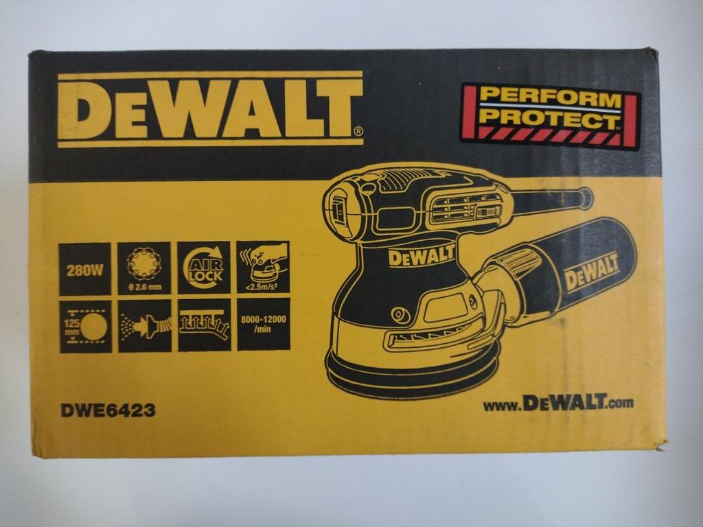 Dewalt DWE6423 Exzenterschleifer Produktbild 