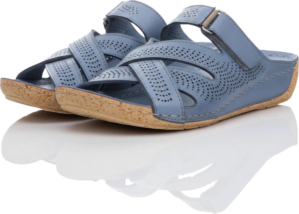 Gemini Damen Pantolette blau Größe 40