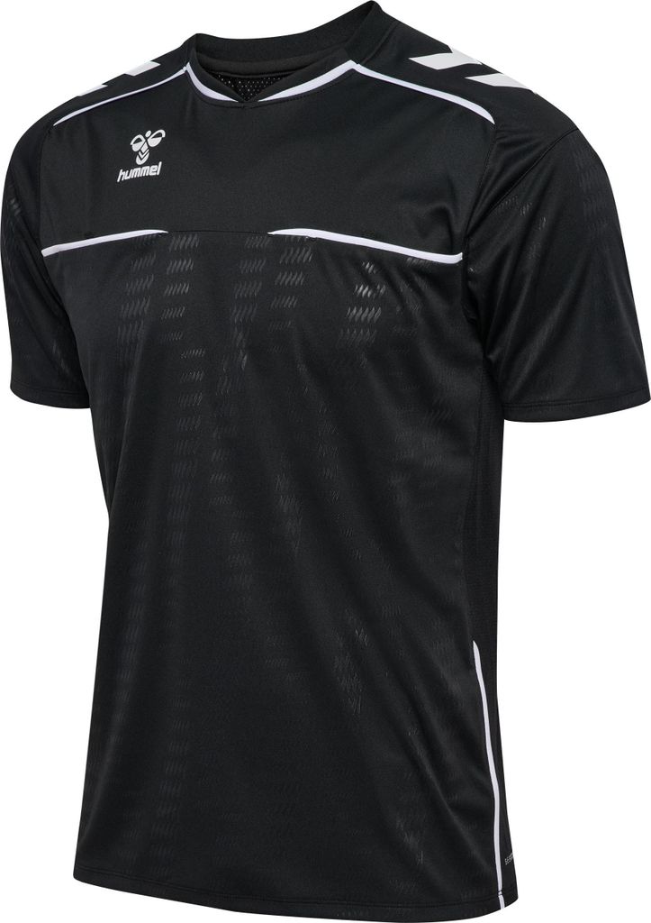 Hummel Hmlreferee Jersey S/S - black, Größe:S