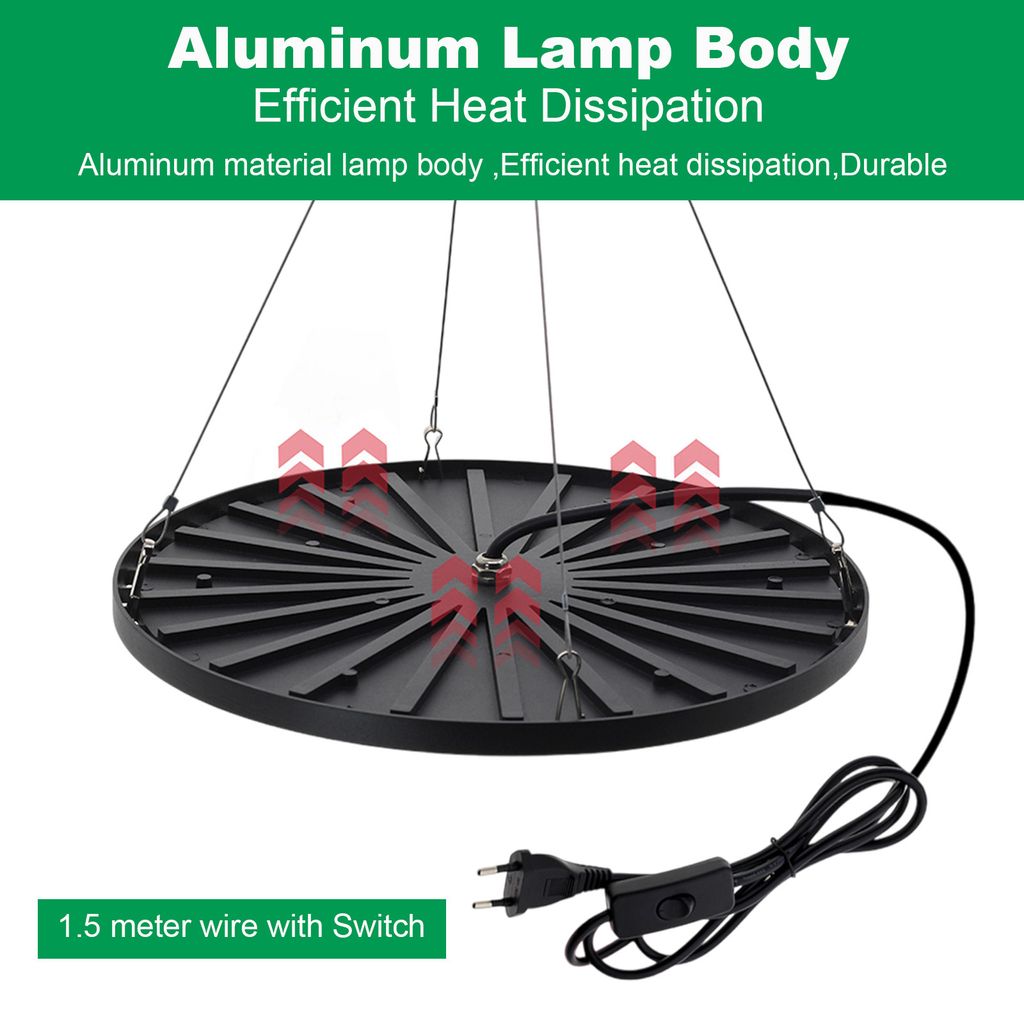 150W Pflanzenlampe LED Vollspektrum Pflanzen Grow Lampe Produktbild 