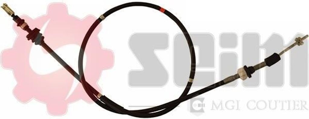 SEIM 101844 Kupplungsseil Seilzug für TOYOTA AYGO (WNB1, KGB1) 1596/1396mm
