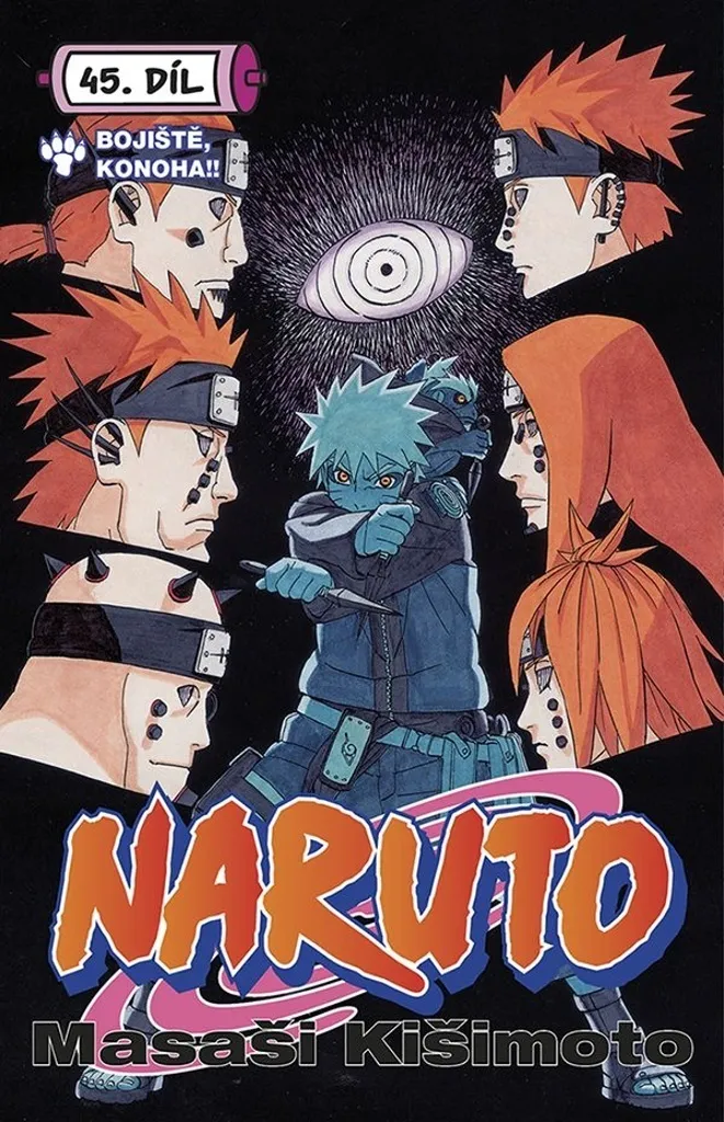 Naruto Vol 45 Champ de Bataille Konoha - Illustrations Masashi Kishimoto