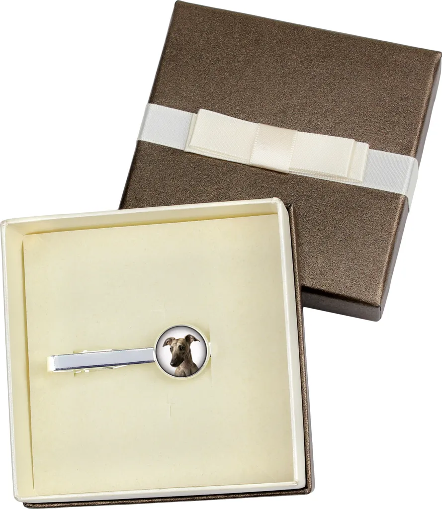 Fermacravatta Personalizzato Art-Dog | Accessorio Uomo Razze Canine - 1