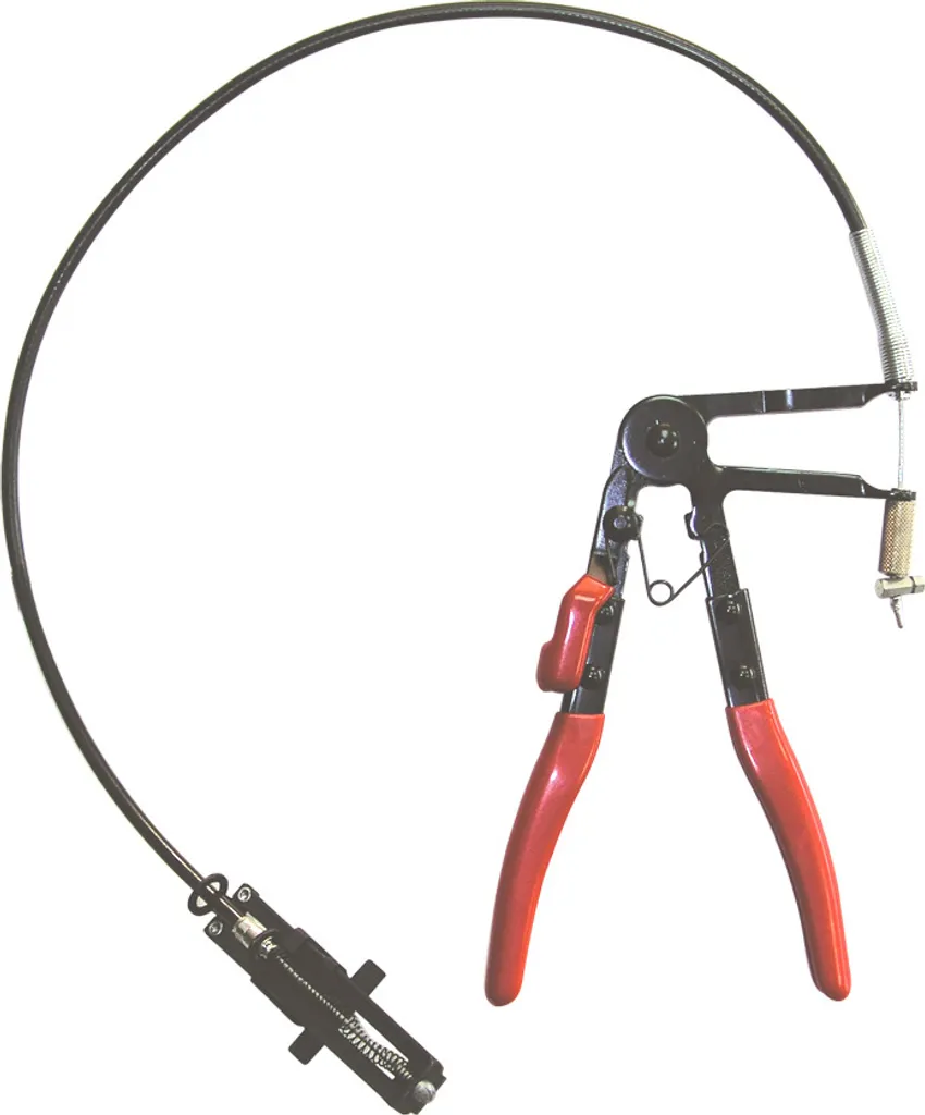 Pince à câble Bowden pour colliers à ressort à cliquet verrouillable 24''