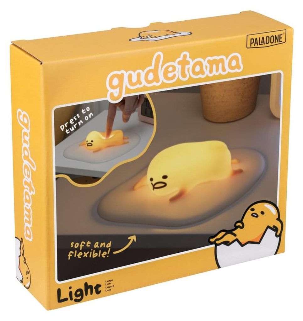 Paladone Flexible 3d-gudetama-lampe 18x16 Cm Gelb  Gelb One Produktbild 