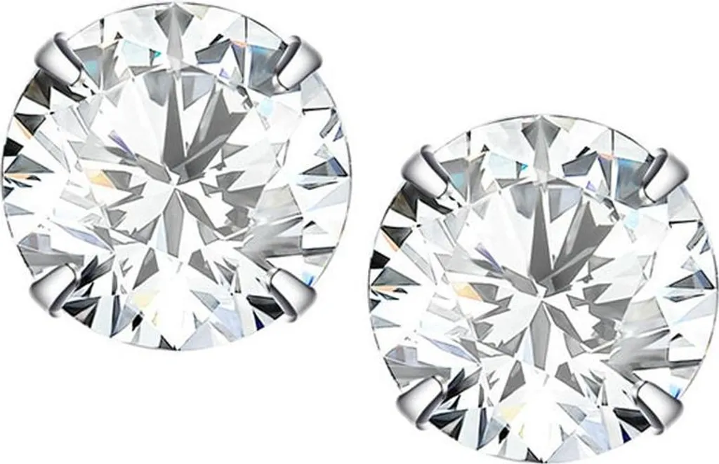 Orecchini Argento 925 Zirconi 5mm: Il Regalo Ideale in Argento S925