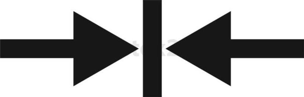Georg Schlegel Bezeichnungsschild Grafik-Symbol Spannen weiß - 1 Stück