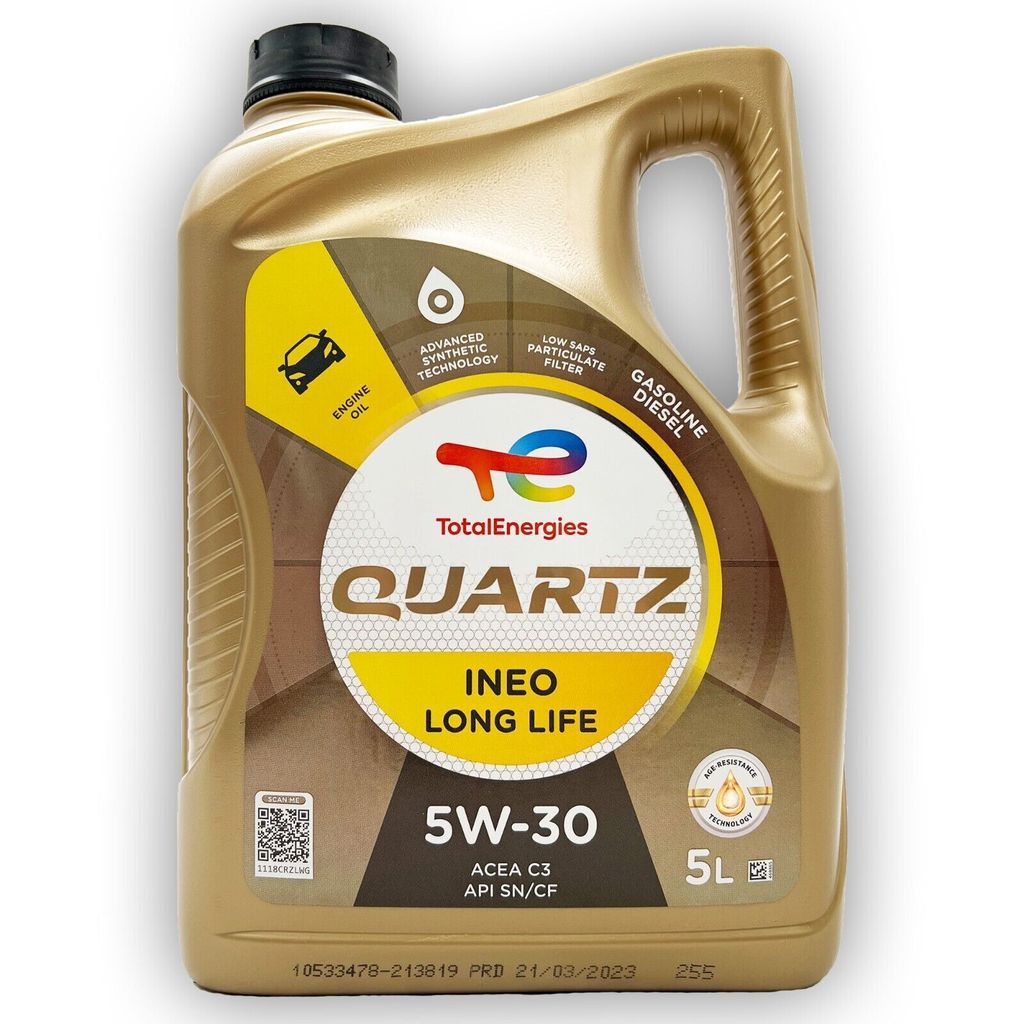 Total Lubricants 5W-30, 5 l, 5W-30, Sommer/Winter, Auto, Produktbild 