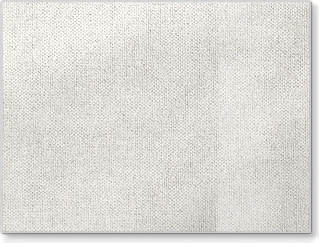 DEQORI Schneidebrett Glas 40x30 cm 'Leinengewebe Nahaufnahme' Schneideplatte groß