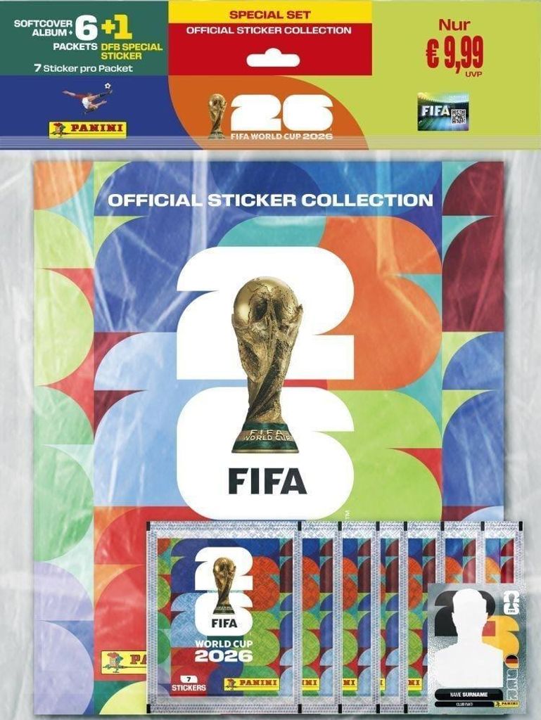 FIFA World Cup 2026 Sticker Collection Starter Pack Produktbild 