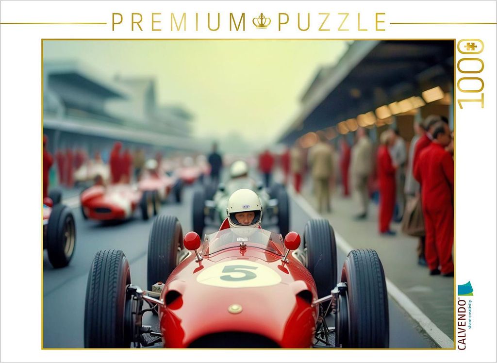 CALVENDO Puzzle Wo Männer zu Legenden werden. | 1000 Teile Produktbild 
