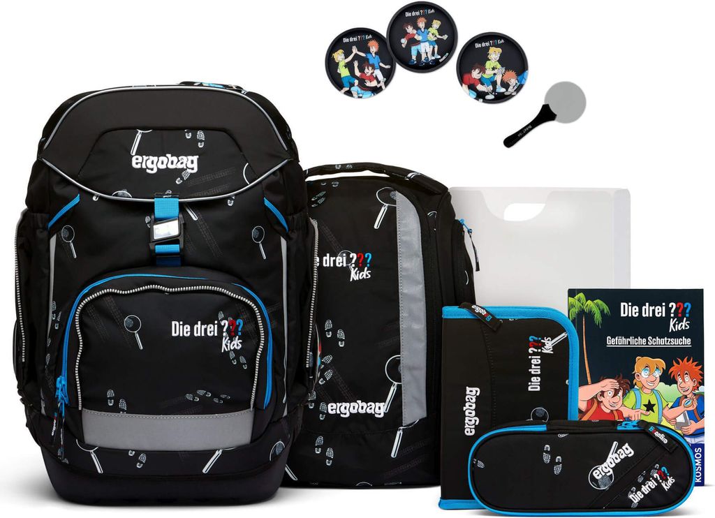 Ergobag Pack Bärdektiv Special Edition Schulrucksack 6tlg.
