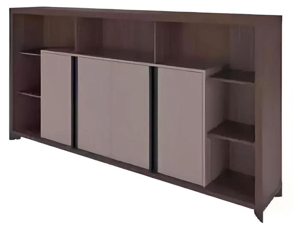 Bücherregal Regal Bürol Arbeitszimmer Modern Design Holz Neu Braun