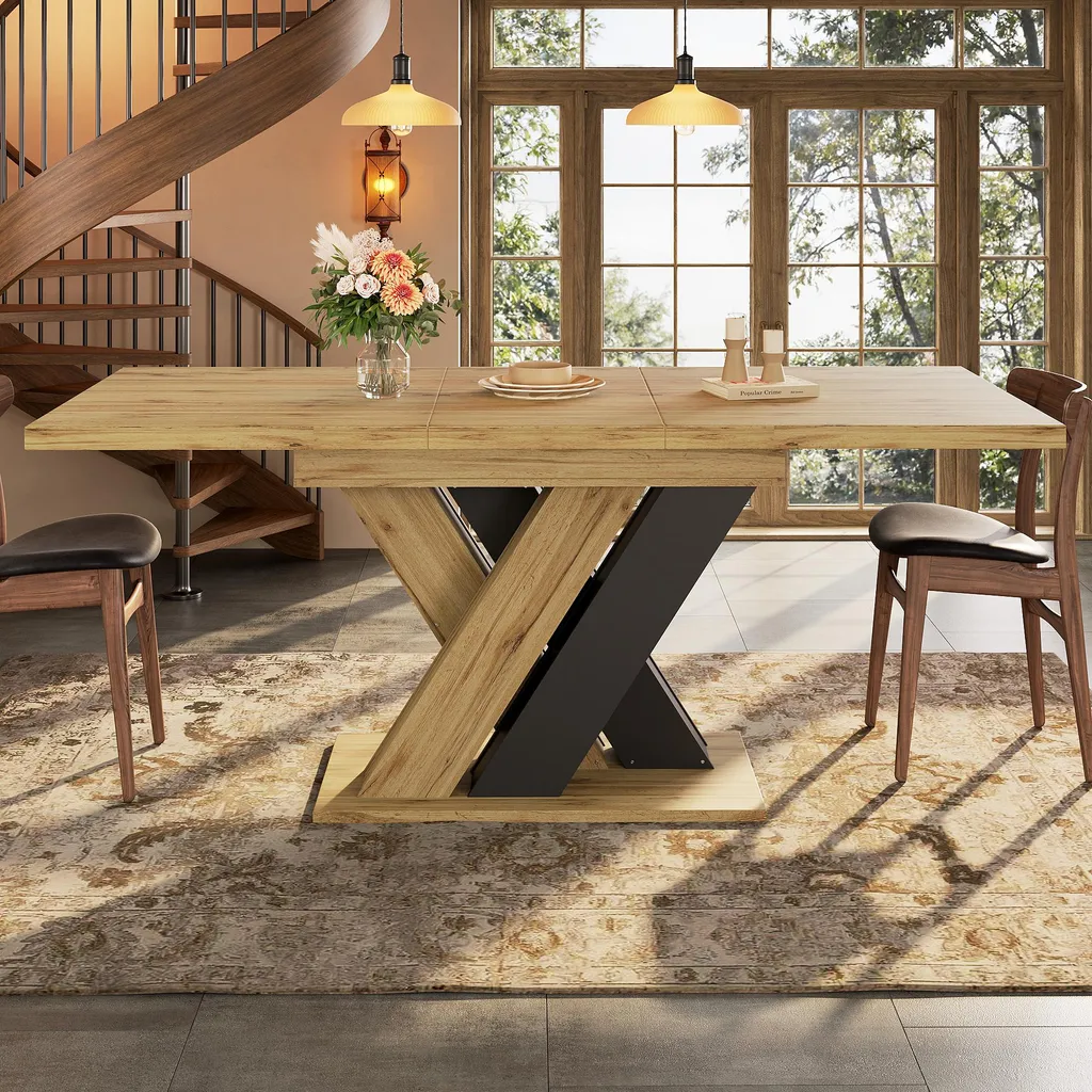 Petite table salle à manger extensible : gagnez de la place avec style - 3