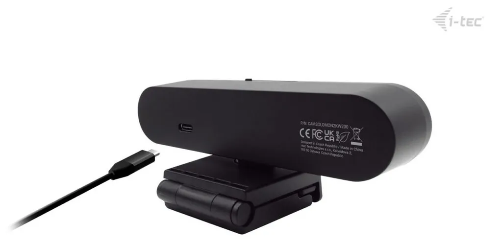 Webcam tec SOLOMON WH200 2K Windows Hello avec micro et capteur 4 MP - 4