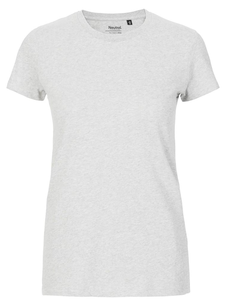 Neutral - T-Shirt für Damen, Regulär LT4073 (S) (Aschgrau)