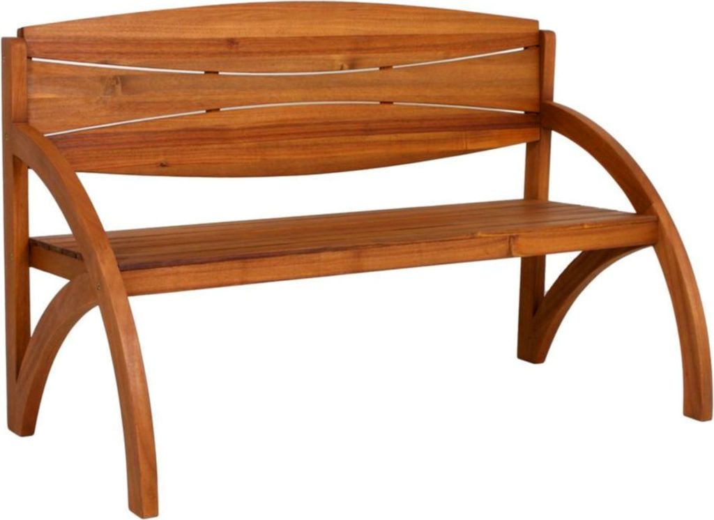 Garden Pleasure Gartenbank Hadia 985188 braun Holz 140,0 cm Produktbild 1