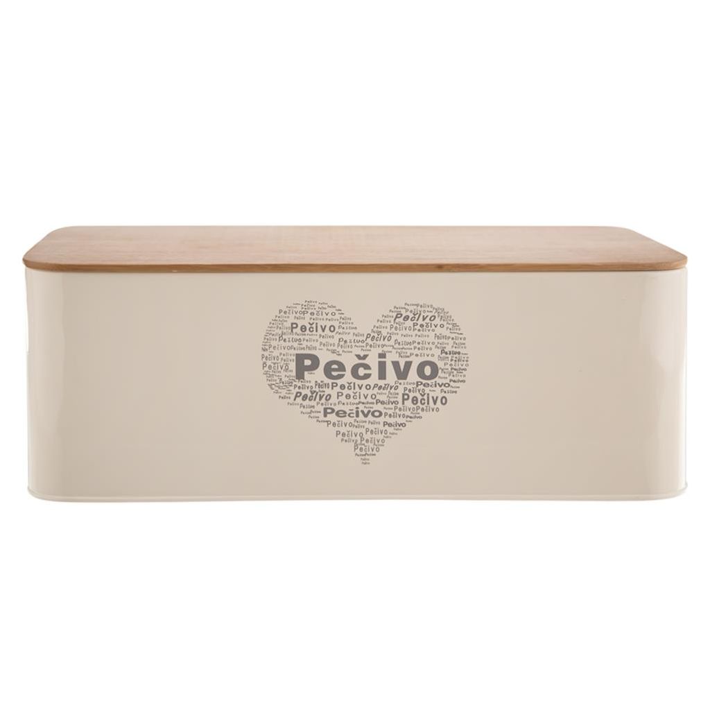 ORION Brotbackform Blech/Holz 42x22,5x16 cm BAKING HEART