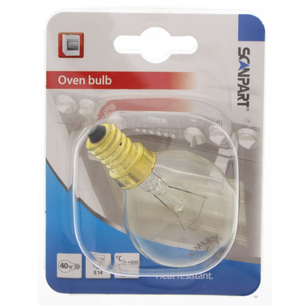 SCANPART F126, 40 W, E14, 1 kusov, Blistr Obrázok produktu 