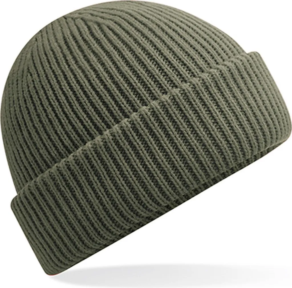 Berretto da Lavoro Beechfield B508R Verde | Resistente e Traspirante