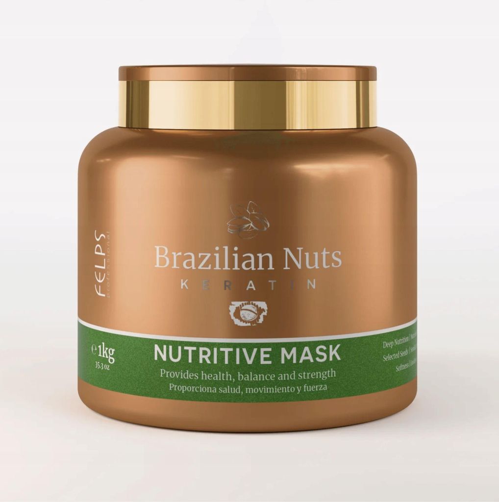 Felps Brazilian Nuts Keratin Nutritive Mask - 1Kg Zdjęcie produktu 