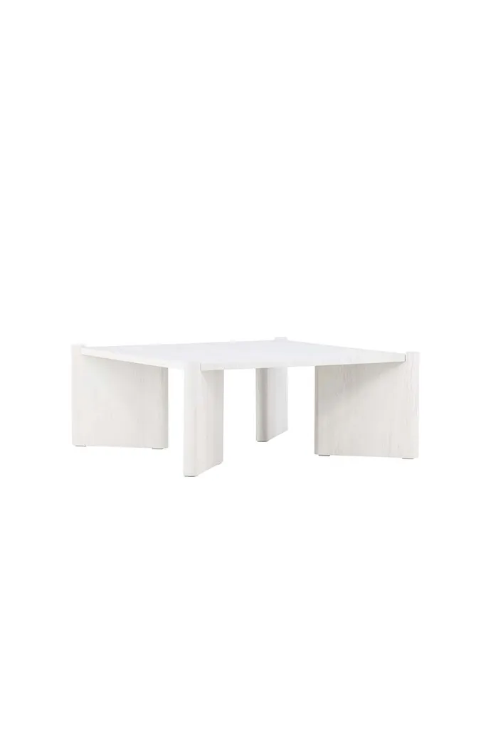 Table basse de salon Rogaland whitewash idéale pour vos apéritifs