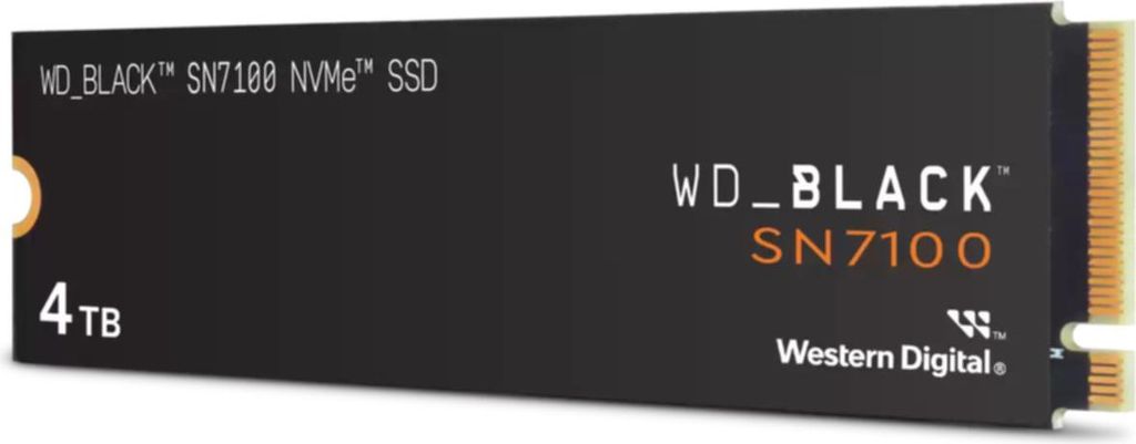 Disque à état solide (SSD) Western Digital Black SN7100 4TB Image du produit 