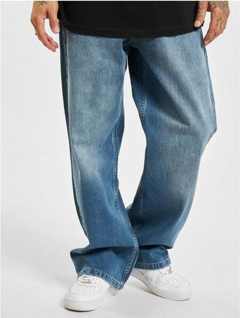 Dangerous DNGRS - Herren Homie Baggy Jeans DENIMBLUE-W38/L34