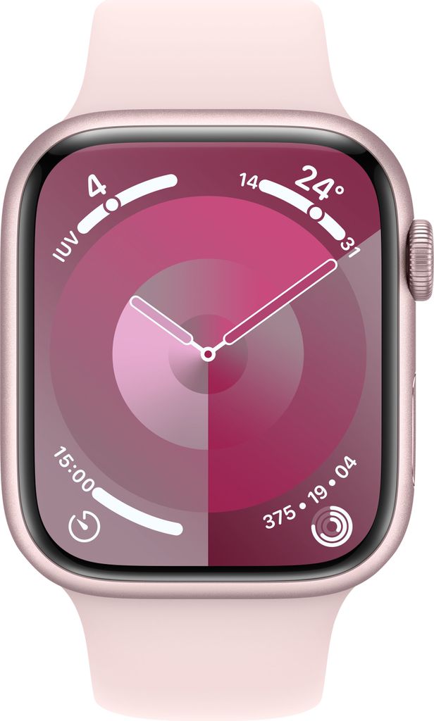 Apple Watch Series 9 45 mm Digital 396 x 484 Pixel Produktbild 