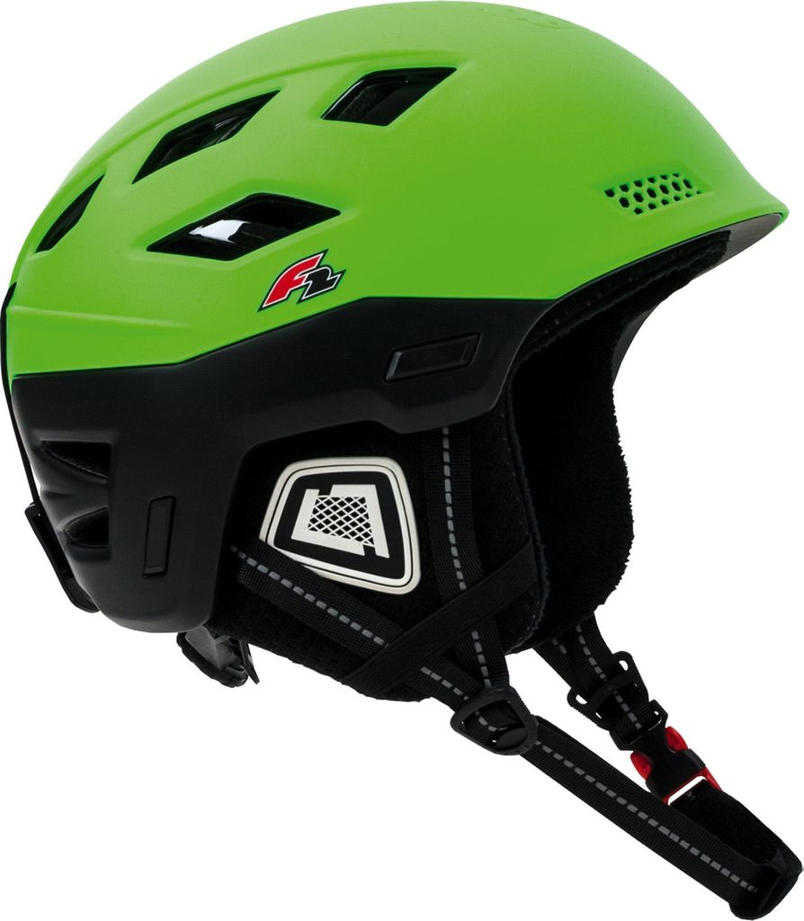 F2 Herren Snowboard Helm Helmet - Worldcup Race M Grün 2024/25