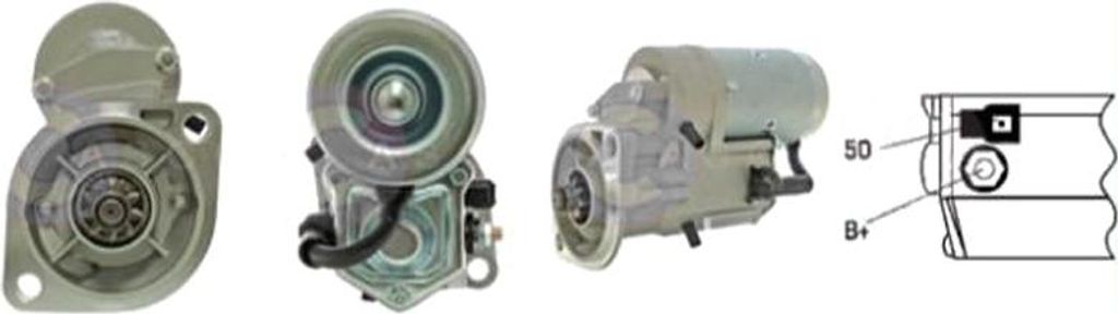 CASCO CST40131AS Starter Anlasser 2,20kW für ISUZU TROOPER (UBS) 12V