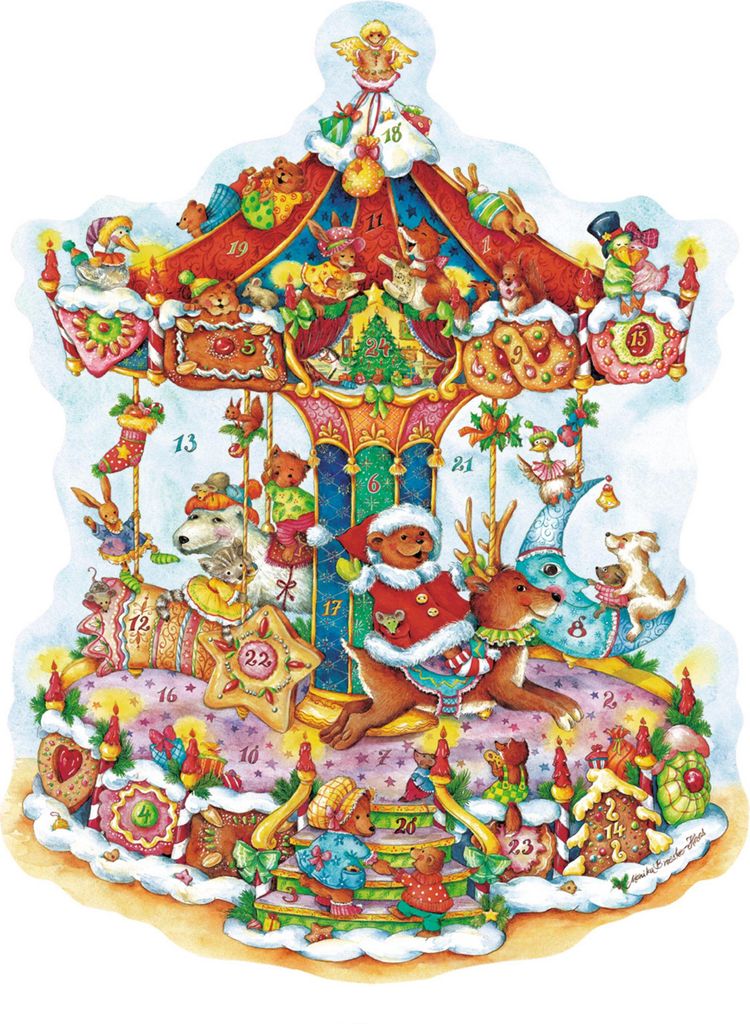 Adventskalender "Weihnachtskarussell"