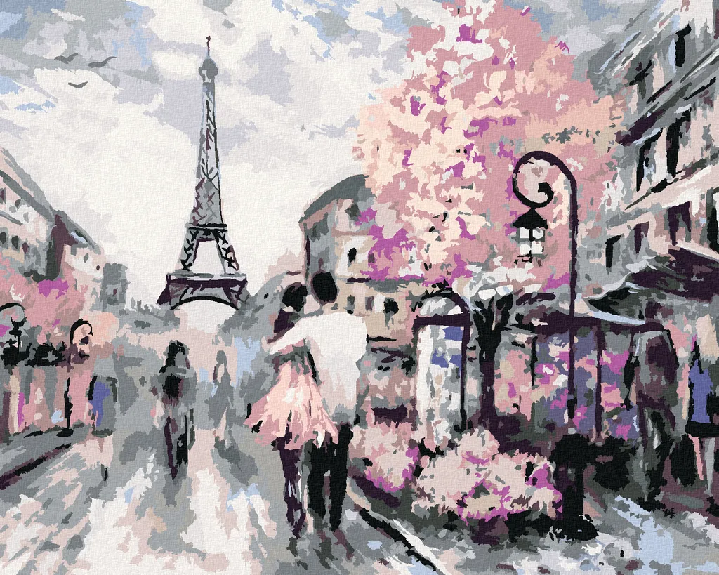 Zuty Diamond Painting 40x50 cm Parigi - Design Interni Moderno