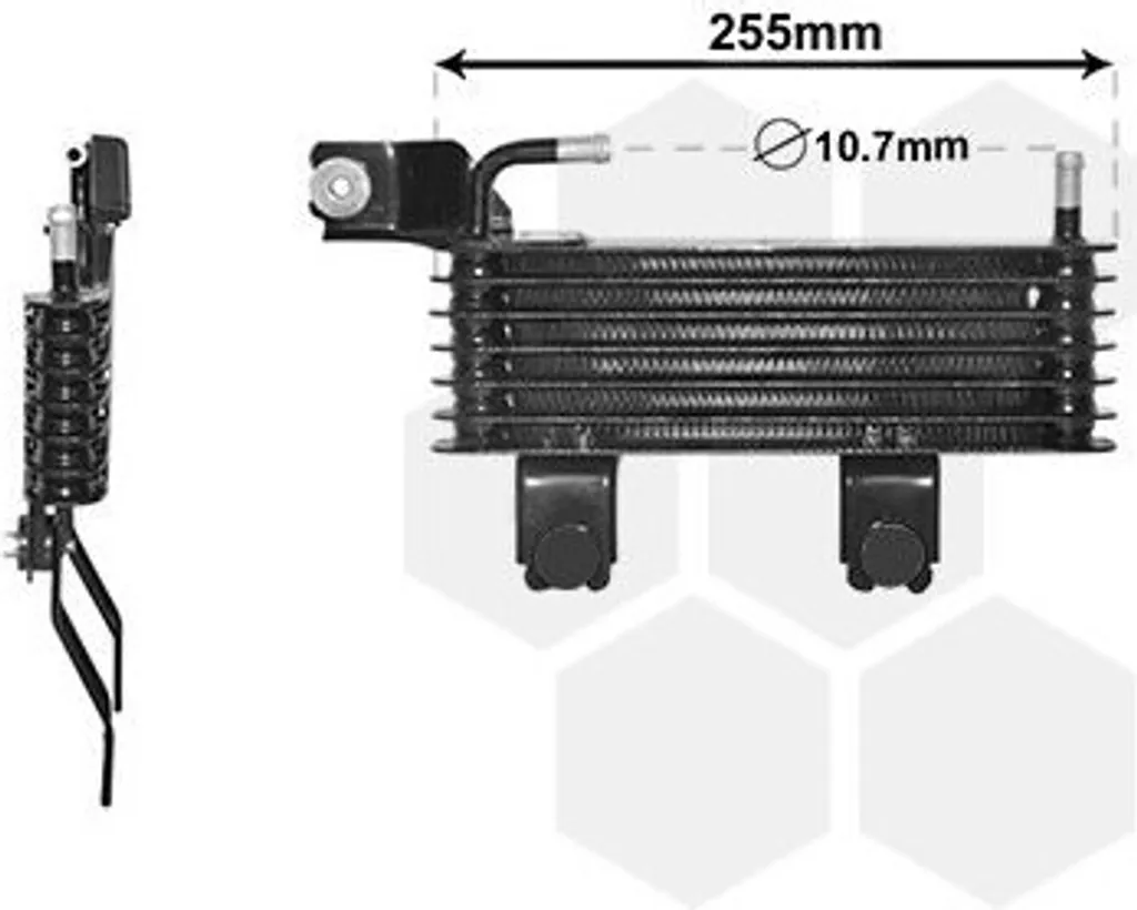 Refroidisseur d'huile Van Wezel 82003369 pour Tucson (JM) : fiable et durable