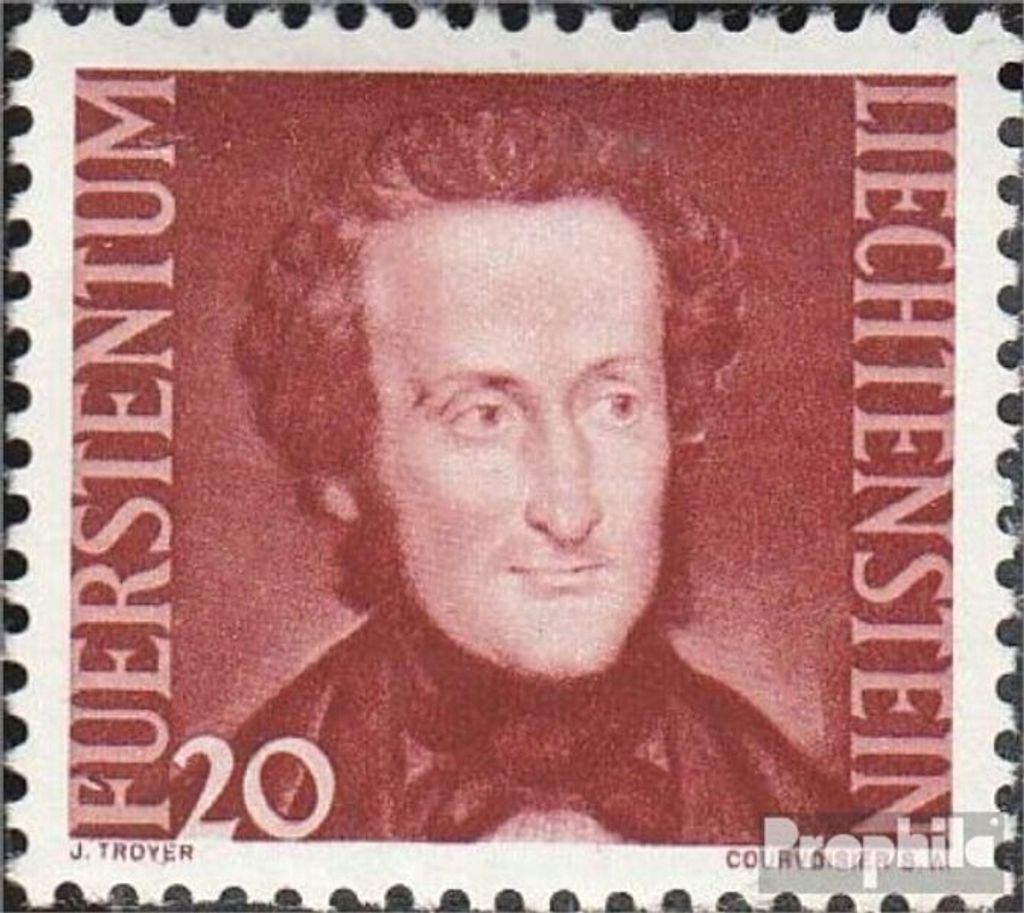 Briefmarken Liechtenstein 1943 Mi 214 postfrisch Fürsten