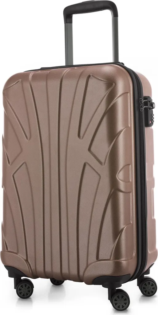 Suitline Valigia Cabina Oro 55x35x20 | Bagaglio Leggero 34L TSA - 1