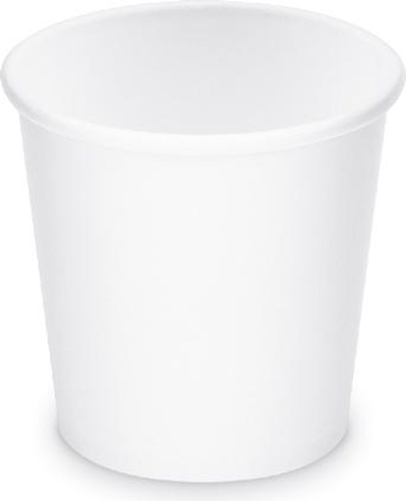 50 Weiße Espressobecher Coffee-to-go 80 ml 4 oz – Ø 62 x 60 mm PE-beschichtet